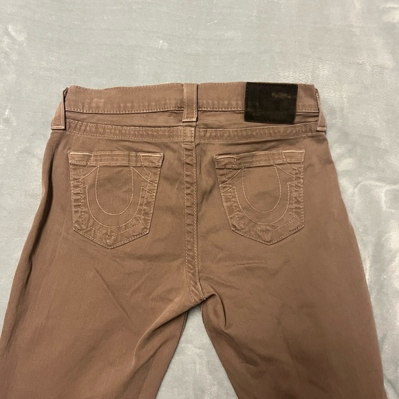 True Religion Brown Skinny Jeans - Picture 5 of 5